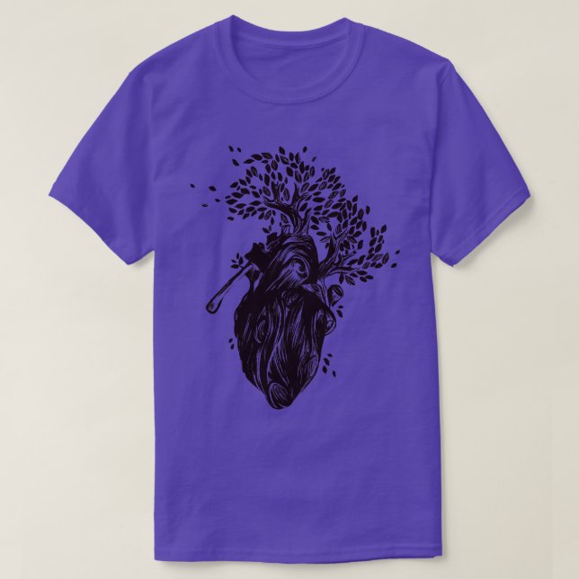 Blooming Heart Kärlek av Tobe Fonseca T Shirt (Design framsida)