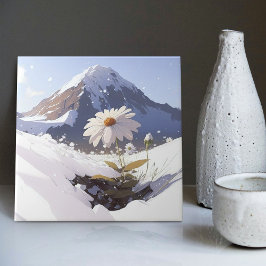 Blooming in Adversity A SnowMountain Daisy Kakelplatta