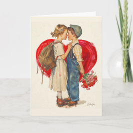 Blooming Kärlek Alla hjärtans dag Kort