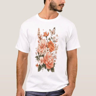 Blooming Kärlek: Blommigt Power Tee