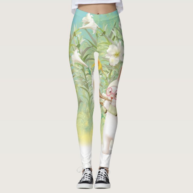 Blooming Lily Leggings (Framsida)