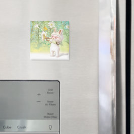 Blooming Lily Magnet