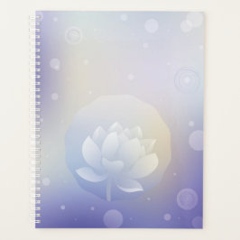 Blooming Lotus Hardcover Daily Planner