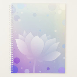 Blooming Lotus Hardcover Daily Planner