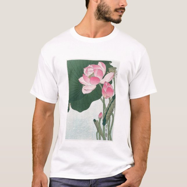 Blooming Lotus T Shirt (Framsida)