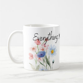 Blooming Love: Oil Painting Floral Mug - Everythin Kaffemugg