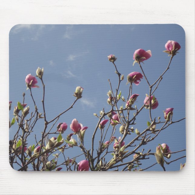 Blooming Magnolia Mousepad Musmatta (Framsidan)
