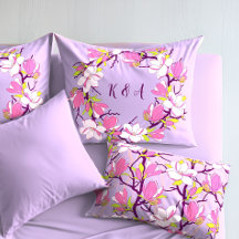 Blooming Magnolia Personlig Pillowcase