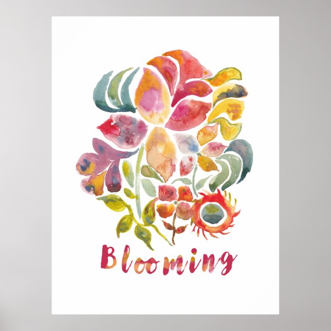 Blooming Poster (Framsidan)