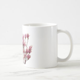 Blooming Rosa Magnolias Vår Flower Kaffemugg