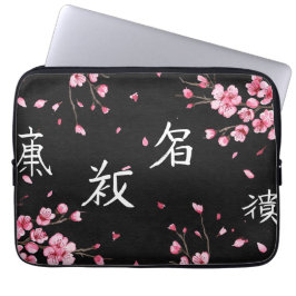 Blooming Sakura av Natasha Us Laptop Fodral
