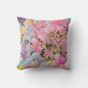 Blooming Summer Hydrangea Flower Kudde