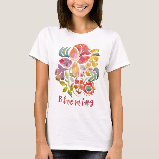 Blooming T-shirt (Framsida)
