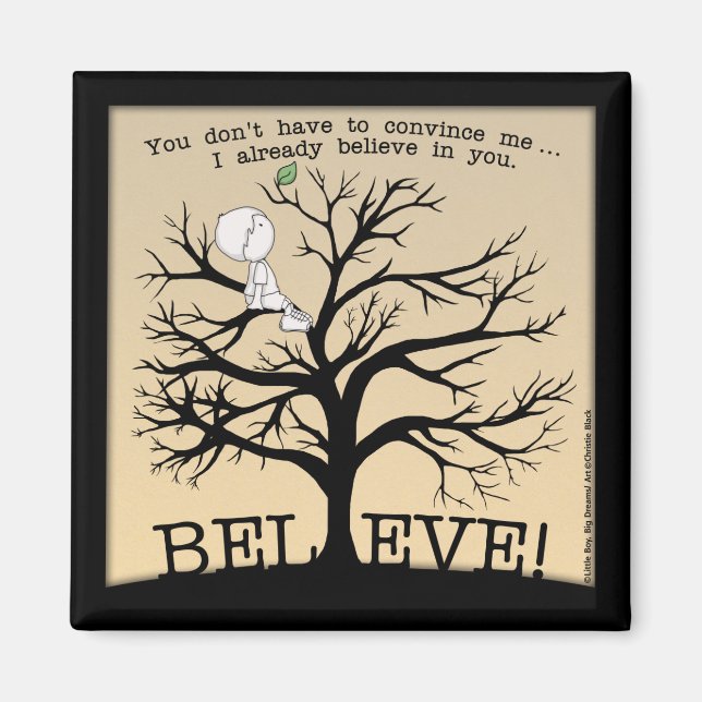 Blooming Träd Magnet (Framsidan)