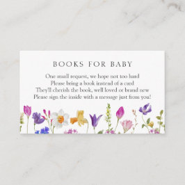 Blooming Vår blommor Bokar för Baby Tilläggskort