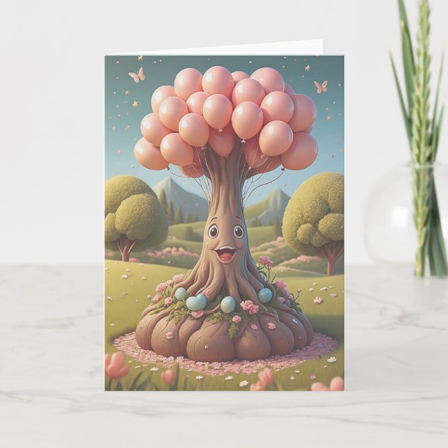 Blooming Wishes for You Kort (Framsida)
