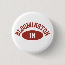 Bloomington Indiana Button- College Football Nål