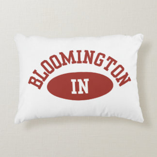 Bloomington Indiana College Canvas Art Kakel Prydnadskudde