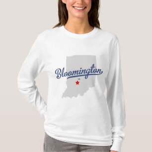 Bloomington Indiana I skjorta Tee Shirt
