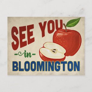 Bloomington Minnesota Apple - Vintage resor Vykort