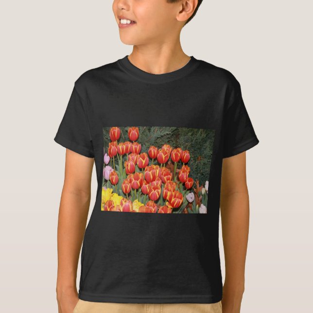 Bloomin'Tulips! T-shirt (Framsida)