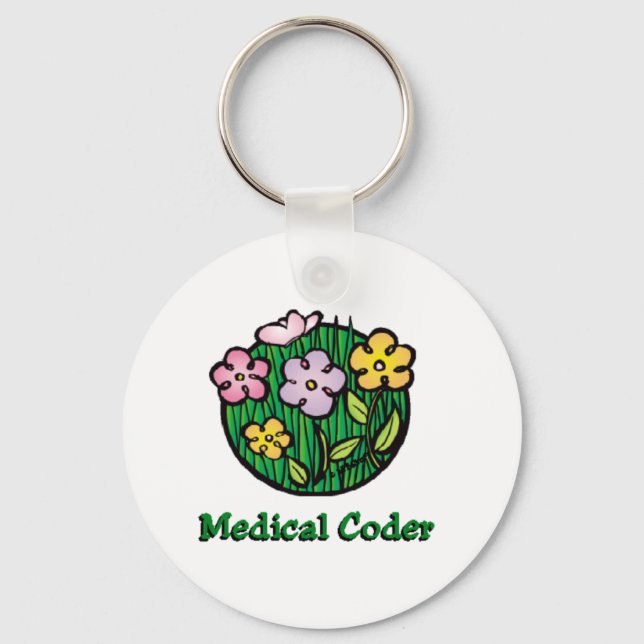 Blooms för medicinalkodare2 nyckelring (Framsida)