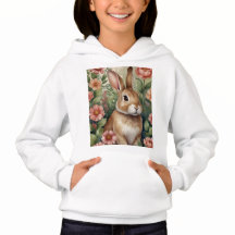  Blooms och Bunny Dreams Hoodie