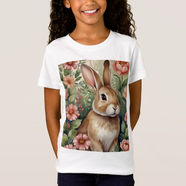  blooms och Bunny Dreams Kids T-Shirt (Framsida)