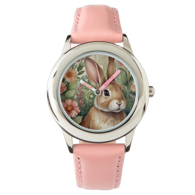  blooms och Bunny Watch Armbandsur (Framsida)