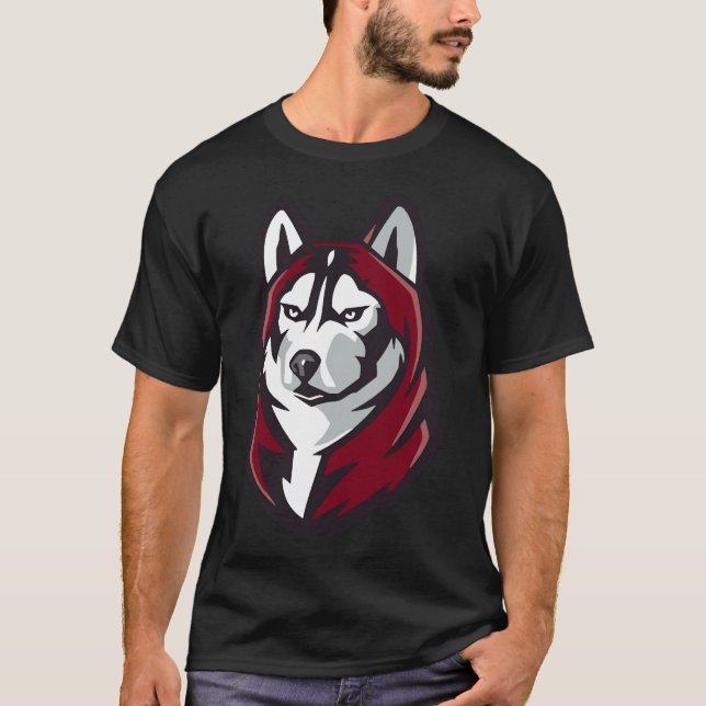 Bloomsburg Huskies T Shirt (Framsida)
