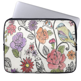 Bloomsbury-design på en Laptop sleeve