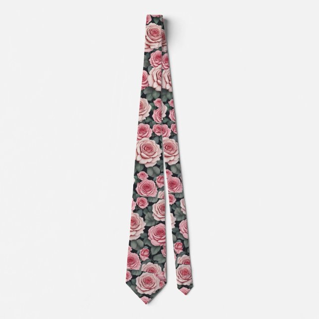 Bloomy Rosa ros Slips (Framsida)