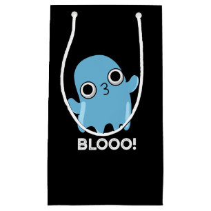 Blooo Funny Blue Ghost Pun Mörk BG