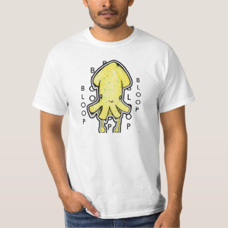 Blooptioarmad bläckfisk t shirt