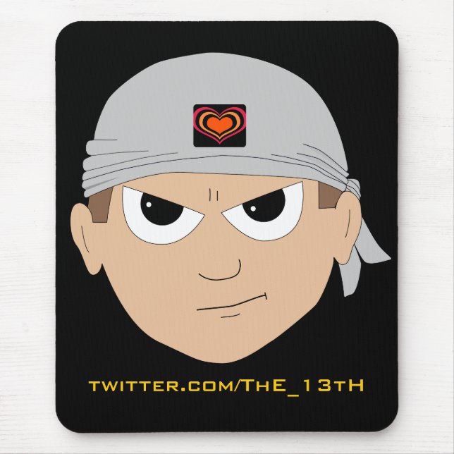 Blops Bandana Mousepad Musmatta (Framsidan)