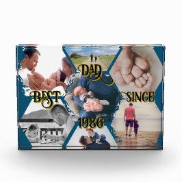 Bloque para fotos "Best Dad Since" personalizable