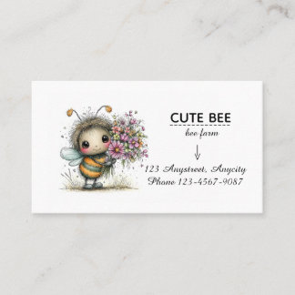 Blossom Bee Buddy Visitkort