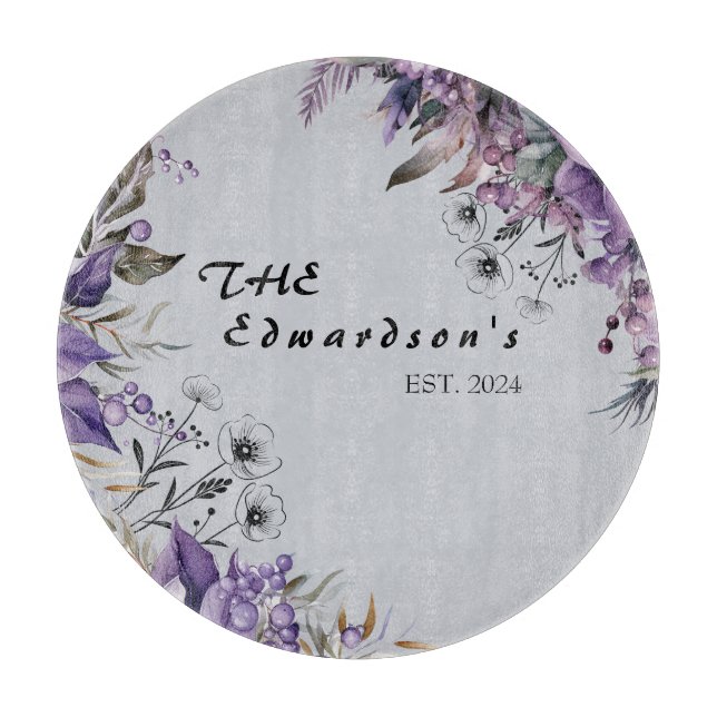 Blossom & Bloom: Blommig skärbräda (Framsidan)