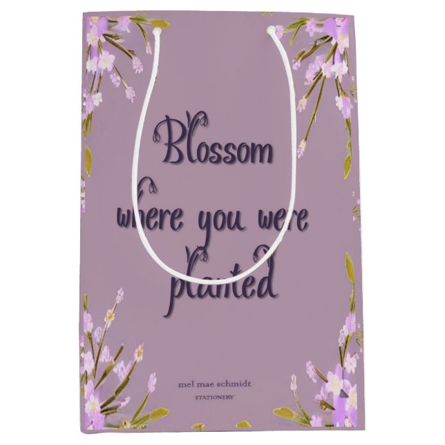 Blossom Blumen Vintage Mel Mae Schmidt Stationery (Framsidan)