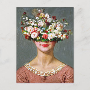 “Blossom Bonnet” Helen - Konst & Blomsällskapet Helg Vykort