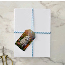 Blossom Bunny & Carrot Patch  Presentetikett