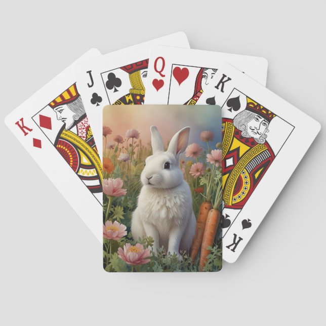 Blossom Bunny & Morotspatch Casinokort (Baksidan)