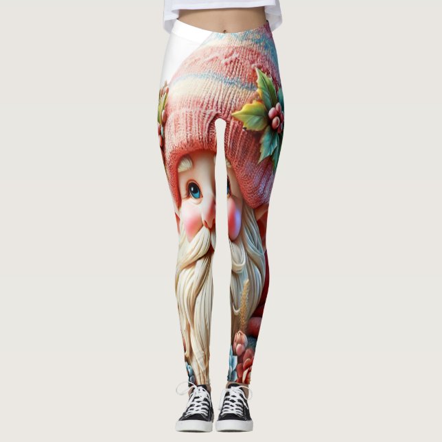 Blossom gnome  leggings (Framsida)