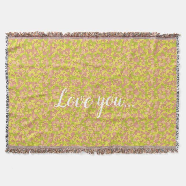 Blossom Haze Filt (Framsidan)