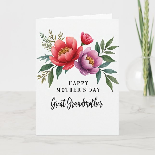 Blossom Mors Dag Kärlekskort Kort (Framsida)