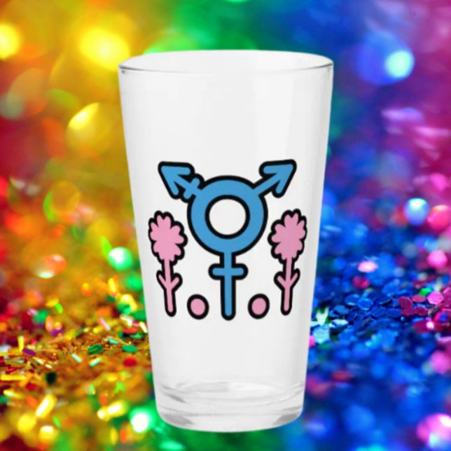 Blossom & Pride Pintglas Glaskopp (Skapare uppladdad)