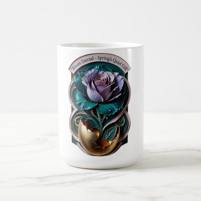 Blossom Season Rose, Wildflower Cottage Gift Kaffemugg (Center)