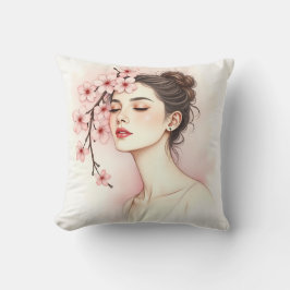 Blossom Serenity – Feminine Floral Kudde