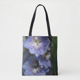 Blossom Serenity - Ömtålig Blommig Konst Toteväska Tygkasse