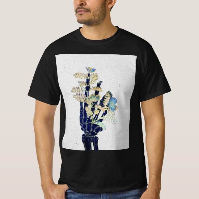 Blossomband #1 - en hand t shirt (Framsida)